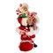 Kurt Adler 10.5-Inch Fabriché Santa With Christmas Candy and Bag